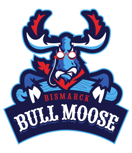 Bismarck Bull Moose - Logo