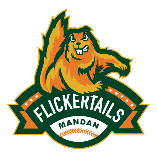 Mandan Flickertails - Logo